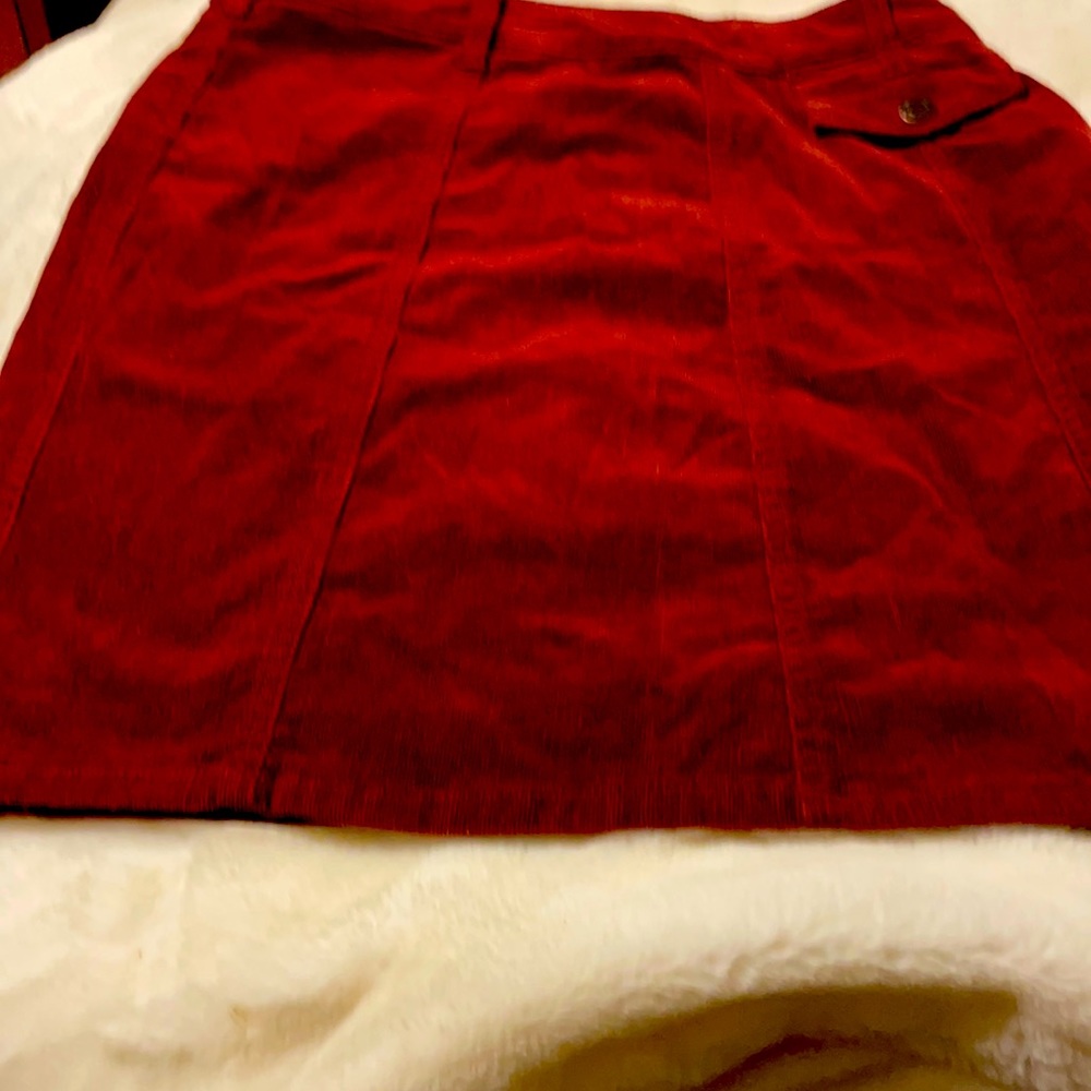 Corduroy skirt